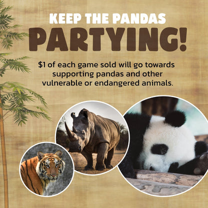 Panda Party Game + Halloween Booster Bundle of Four